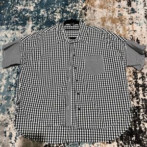 Madewell gingham button up